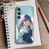 Чехол для телефона Love Live Асака Карин для Samsung Galaxy A73, A21s, A22, A31, A52, A53, A71, A41 Мягкий черный корпус