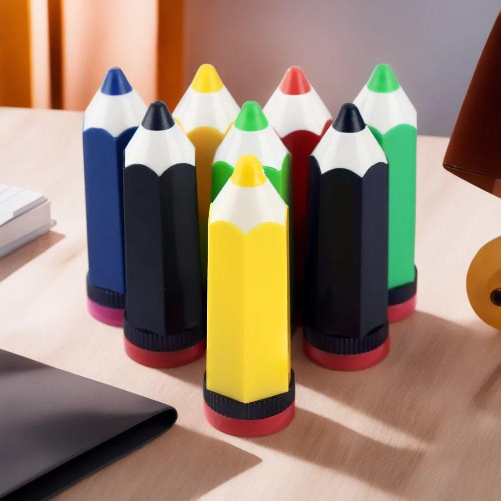 Single Hole Colorful Pencil Sharpener Portable Cartoon Pencil Sharpener Rewards Gift Kids