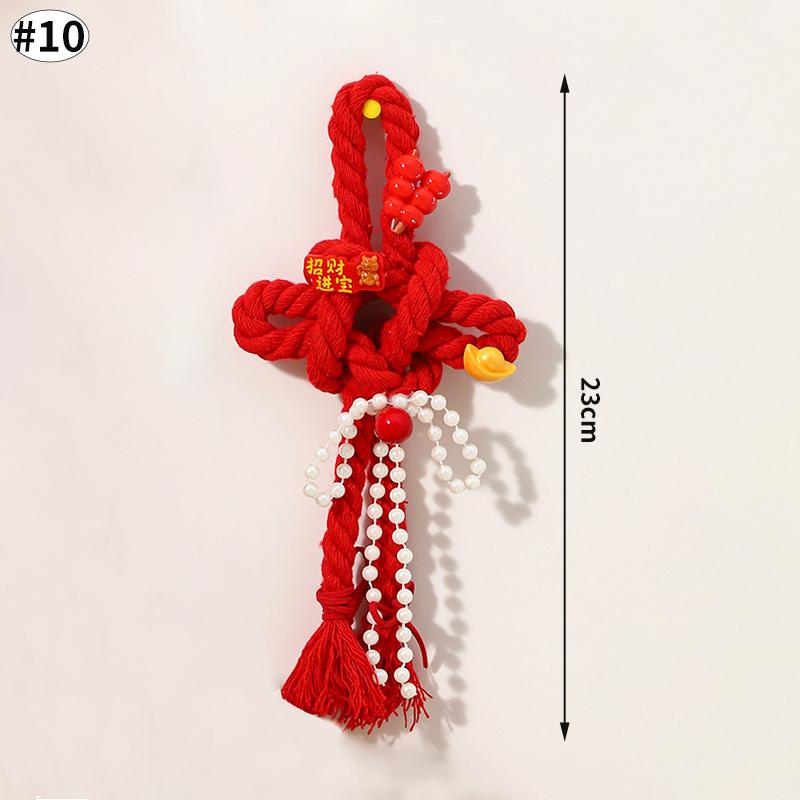 Chinese Knot Tassel Pendant Housewarming Moving Home Gift Decoration Hanging Door Pendant Festival Decorative Ornaments