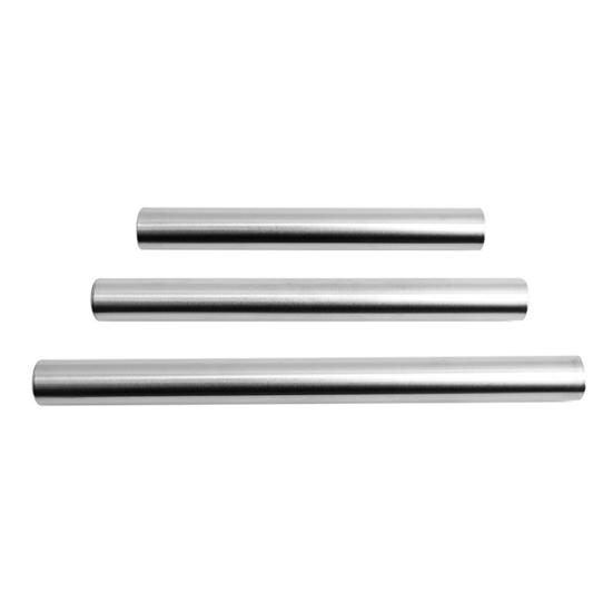 Силиконовый скалка многоразовый пищевой нелипкий полированный долговечный экономящий труд нержавеющая сталь гладкая поверхность для кухни