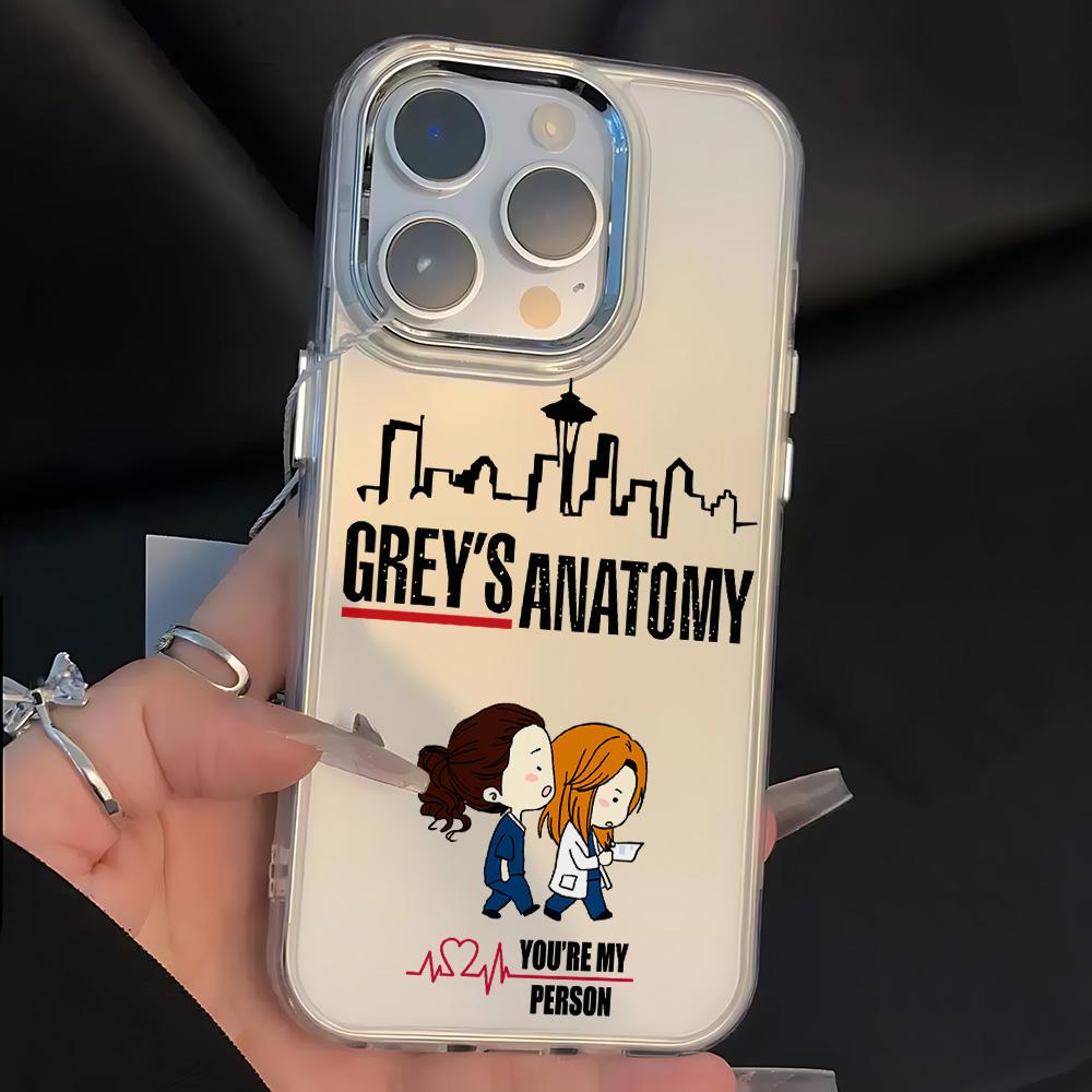 TV G-Greys AnatomyS You Are My Person Phone Case For Samsung Galaxy A73 A16 A35 A55 A25 A15 A56 A54 A36 A34 A24 A26 4G 5G Cover