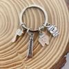 Creative Cute Dentist Enamel Toothbrush Toothpaste Tooth Keychain Dental Assistant Gift Dental Love Care Keychain