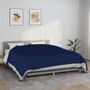 VidaXL Weighted Blanket Blue 220x260 Cm 15 Kg Fabric 350749