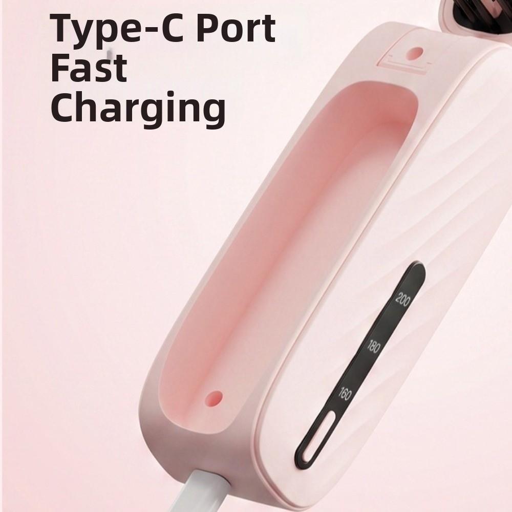 Wireless Mini Straight Hair Brush Portable Portable Hair Straightener Hair Styling Iron Festival