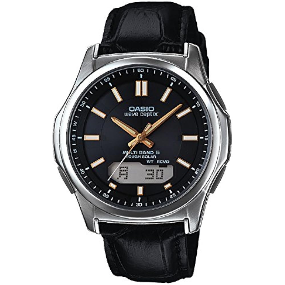 Casio Мужские радиоуправляемые часы CASIO WAVE CEPTOR WVA-M630L-1A2JF с солнечной батареей WAVE CEPTOR WAV...