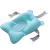 Baby Bath Pad Safe Harmless Skin Friendly Buckle Design Strong Buoyancy Sink Bathtub for InfantLarge Blue