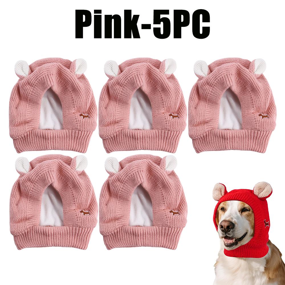 Winter Warm Christmas Dog Hat Cute Animal Costume Headdress for Large Breeds Labrador Golden Retriever Funny Pet Supplies