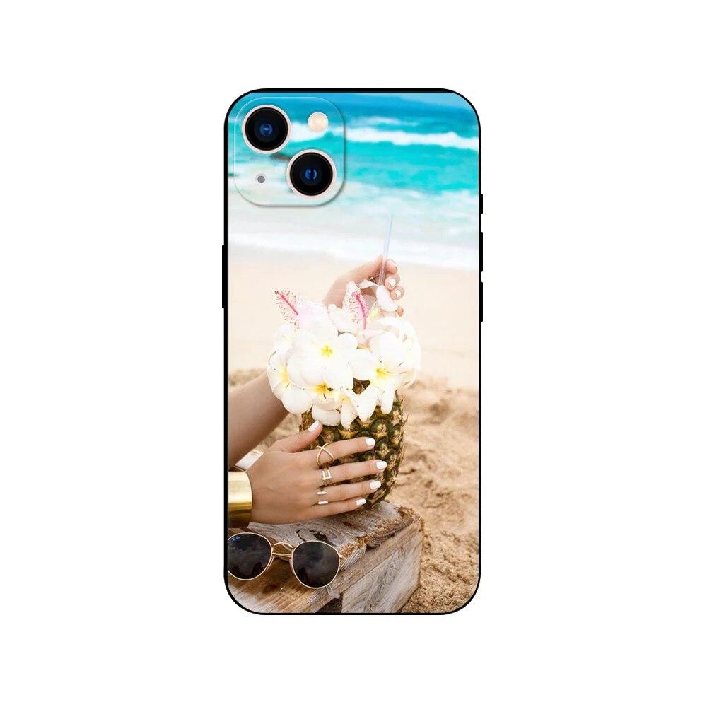 Чехол для телефона из скорлупы кокоса для iPhone Samsung Galaxy Redmi Xiaomi Oppo OnePlus Note SA 7 8 9 10 11 12 13 14 20 21 22 23 53 54 Pro Max Ultra TPU Soft