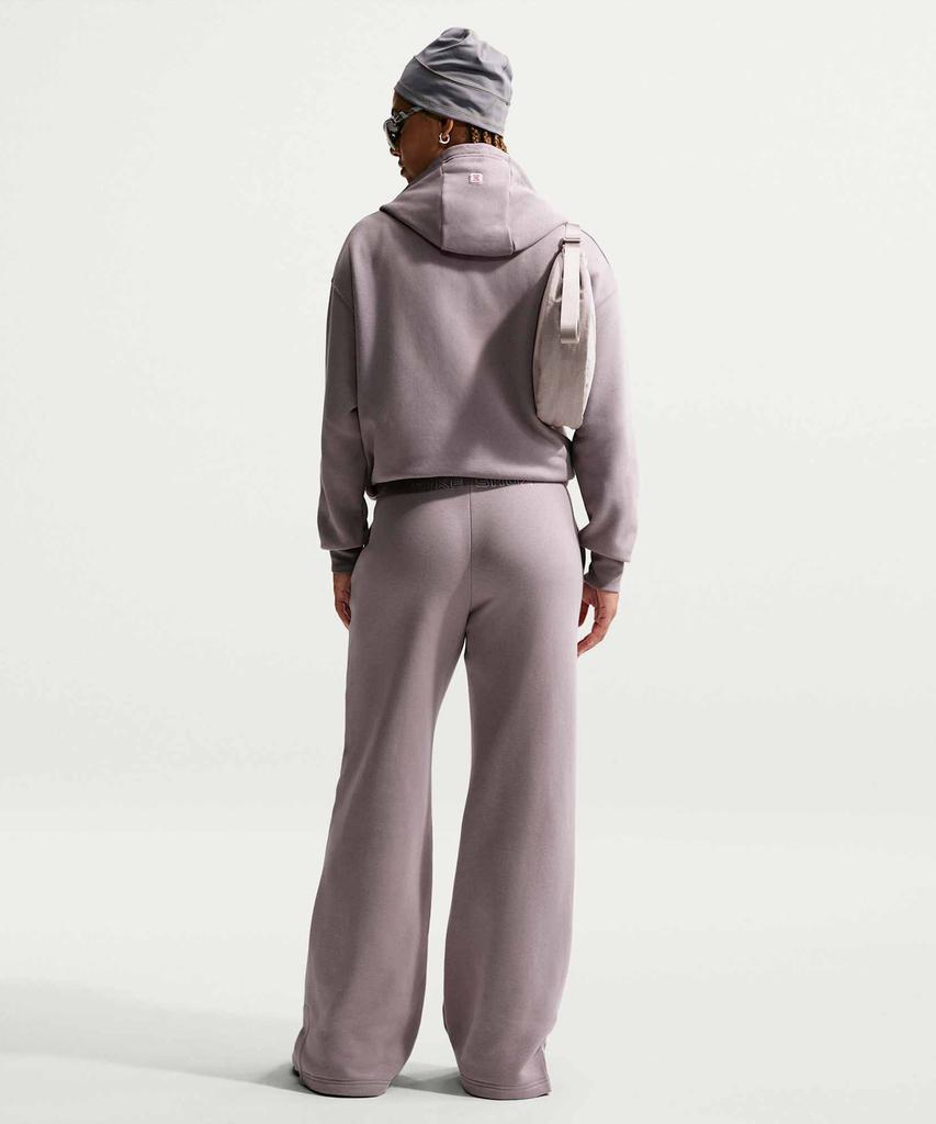 Nike Спортивные штаны Phoenix Fleece Shox с высокой талией W - Светло-фиолетовый минерал / Io2246-226