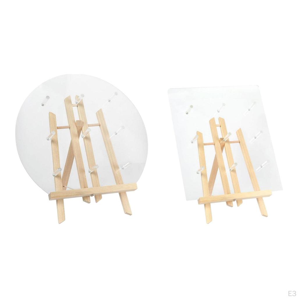 Acrylic Donut Holder Board, Display Stand for Gatherings