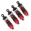 RC Car Shock Absorbers Kit 62mm Absorbing Vibration Aluminium Alloy Shock Absorber Damper Set for 1 10 RC Crawler