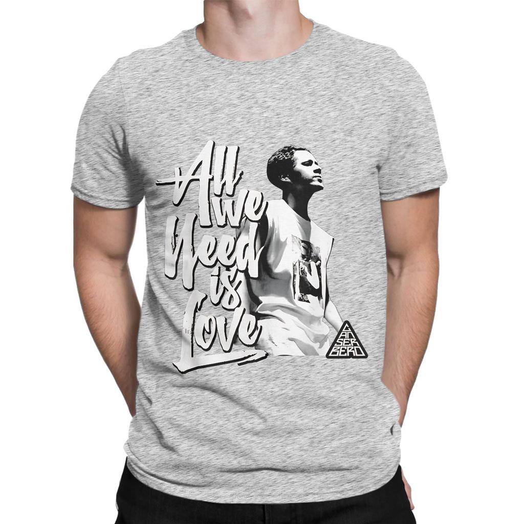 Canserbero Merch All We Need is Love Funny Graphic 100 Cotton TShirt canserbero Tees Tops For Unisex