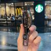 PZQ2   Car Key Bag Case Cover For Mercedes Benz 2023 2024 Glc300L Glc260L C260L C20 C Class Car Key Cover Suede Shell Protector Styling