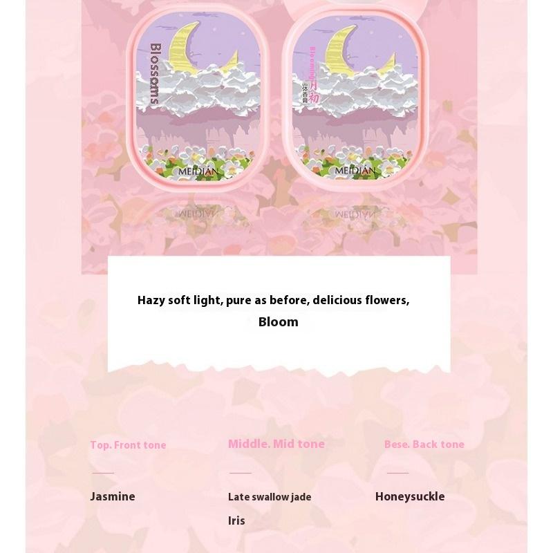 Fragrant Flower Season Solid Balm Kit Solid Body Balm Kit Portable Perfume