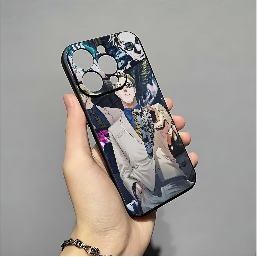 Чехол для телефона Kento T-Nanami J-Jujutsu K-Kaisen Для IPhone 16,15,14,13,12,11,XS,XR,X,8,7,Pro,Max,Plus,mini Силиконовый Черный Чехол
