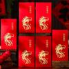 6pcs Blessings Horse Year Red Envelope Cartoon Lucky Money Pouch  Lunar Year