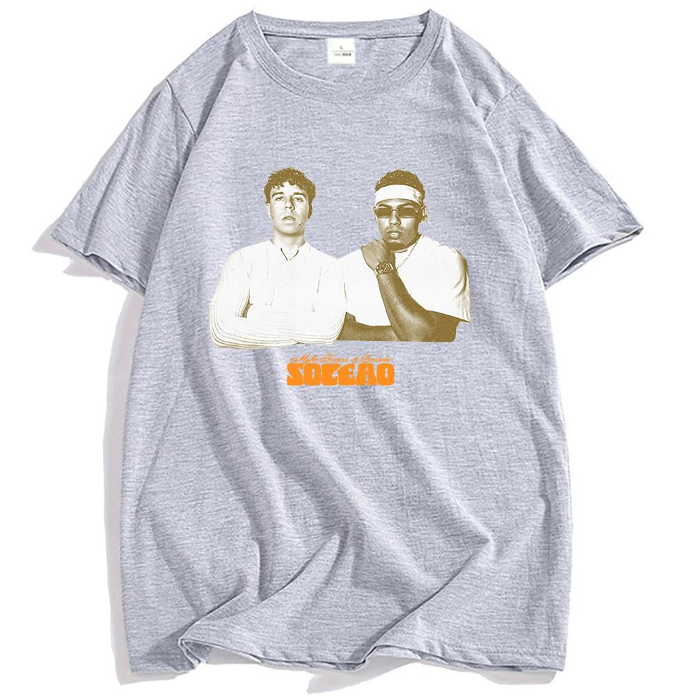 SOLEAO Myke Towers & Quevedo T-shirt ISLAND BOYZ Album 2026 Tshirt Cotton Soft Unisex Male T Shirt Streetwear NEW Song Print