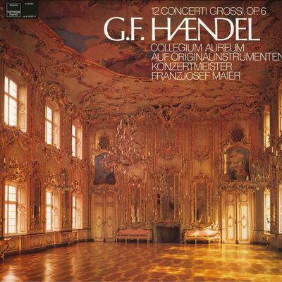 LP Пластинка GF. ГЕНДЕЛЬ COLLEGIUM AUREUM - Concerto Grosso Op.6 ULS3120H HARMONIA MUNDI 1979 Япония Оби Классика Б/У