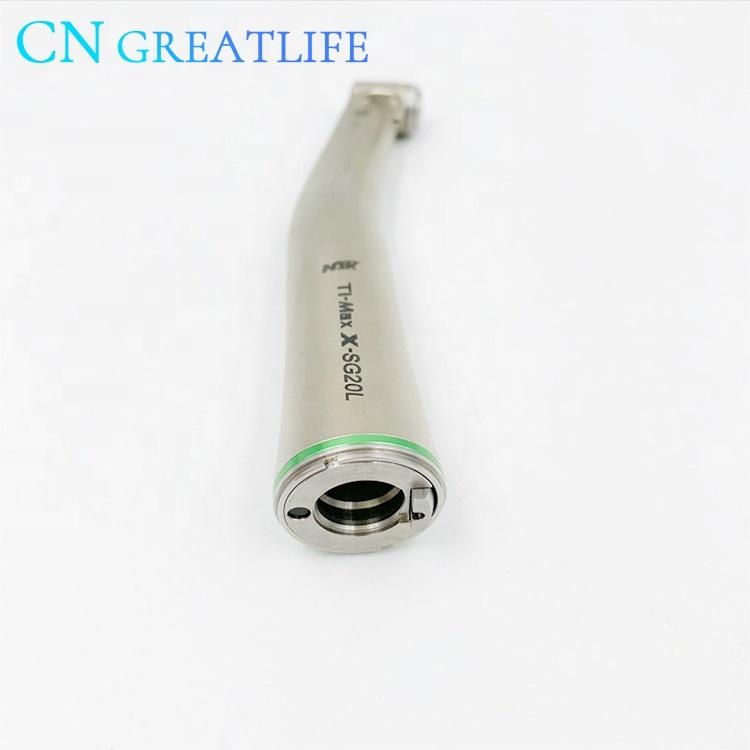 Наконечник для зубного имплантата, оптоволоконный Nsk Ti-max X-sg20l, тип 20:1 редукционный низкоскоростной наконечник со светодиодной подсветкой, угловой наконечник