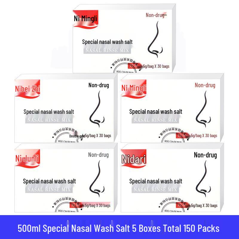Nasal Irrigator Device: Adult & Child Saline Spray for Home Use