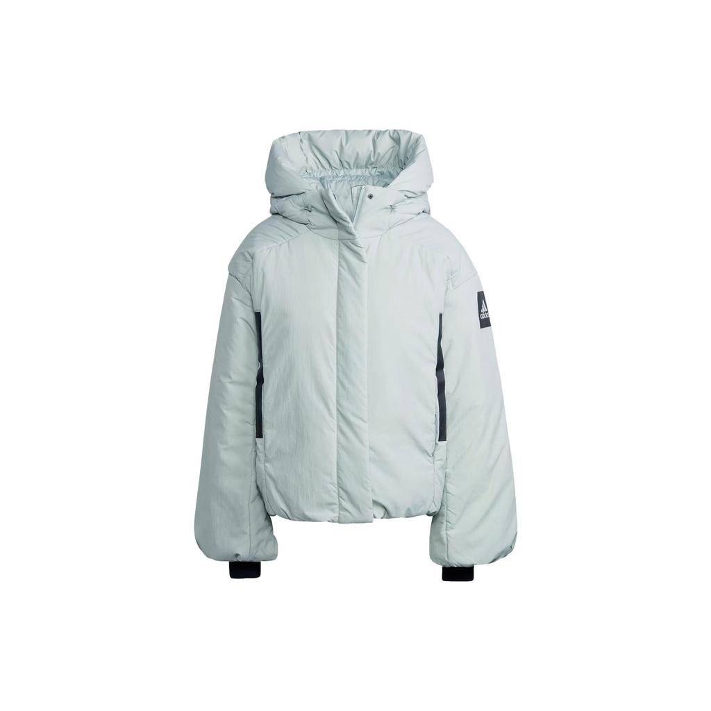 Новые пуховики Adidas MYSHELTER Женские Легкий асфальтово-серый IK3122