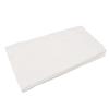 100pcs Disposable Hair Towels Strong Water Absorption Pearl Texture Soft Wood Pulp Cotton Towels for Footbaths Hotel White