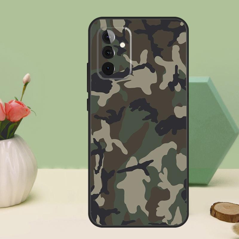 Военный Камуфляж Для Samsung Galaxy A16 A55 A35 A15 A32 A12 A22 A52 A54 A34 A14 A56 A36 A26 A13 A53 A06 Чехол