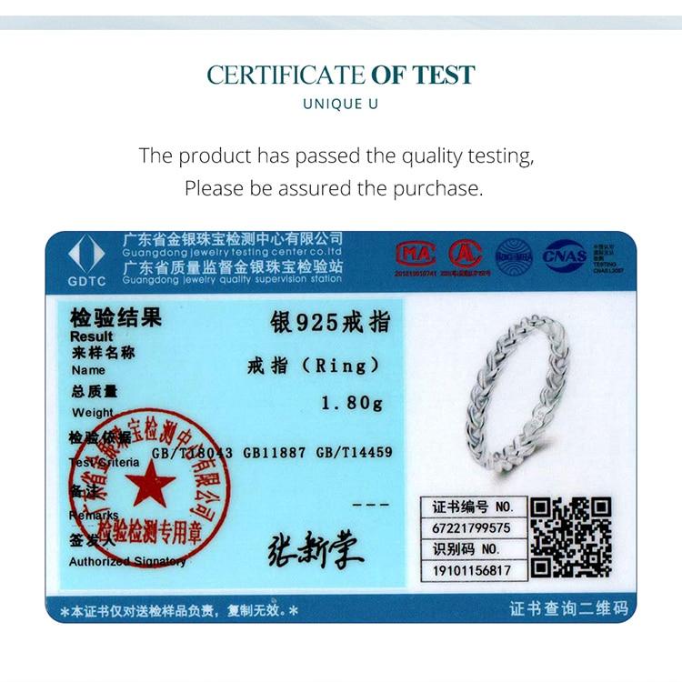 BAMOER, стерлинговое серебро 925 пробы, плетеная текстура, витая полоса вечности, плетеные кольца на палец, ювелирные украшения, подарок для женщин