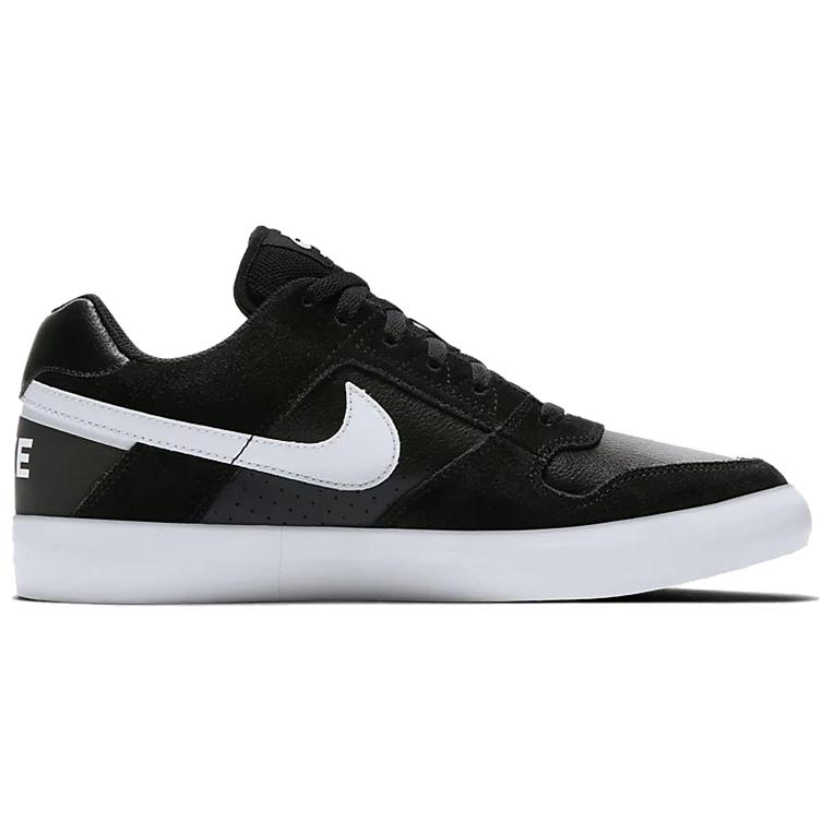 Nike SB Delta Slip Resistant, Abrasion Resistant, Lightweight Low top Skateboard Shoes Unisex Black Blue 942237-010(Team1180-)