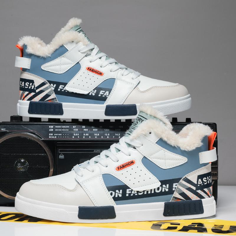 Оригинальные зимние теплые мужские кроссовки Plus Snow Sneaker большого размера 47, мягкие спортивные повседневные мужские кроссовки для активного отдыха из хлопка, мужская обувь для ходьбы