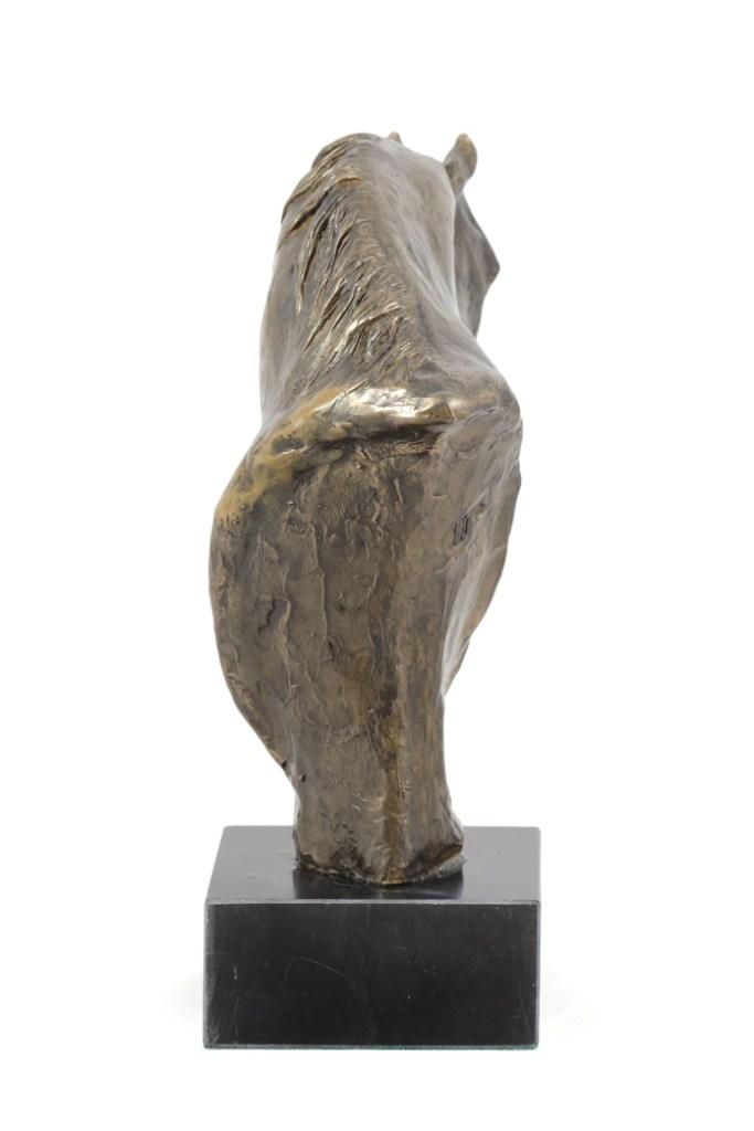 Koń Arabski I - Elegancka Statuetka, Popiersie Konia Na Kamiennej Podstawie, Trofeum Na Wyścigi Konne Marki Art-Dog