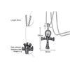 Индивидуальные ювелирные изделия Новые популярные модные египетские ювелирные изделия Ретро мужские анк крест заявление кулон ожерелье