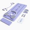 Interactive board FOR Pilates fitness cardio pilates board multifunctional folding FOR exercises with resistance bands purple