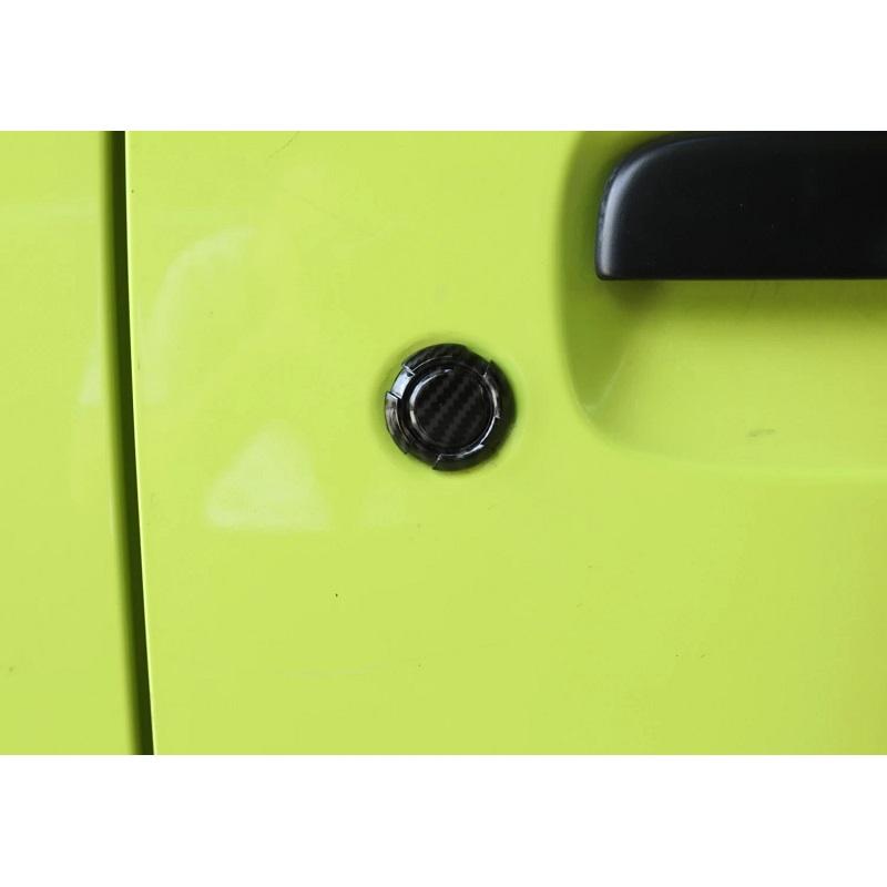 For Suzuki Jimny JB64 JB74 2019 2020 201 2022 2023 Car Door Key Jack Hole Decoration Door Lock Cover Trim Exterior Accessories