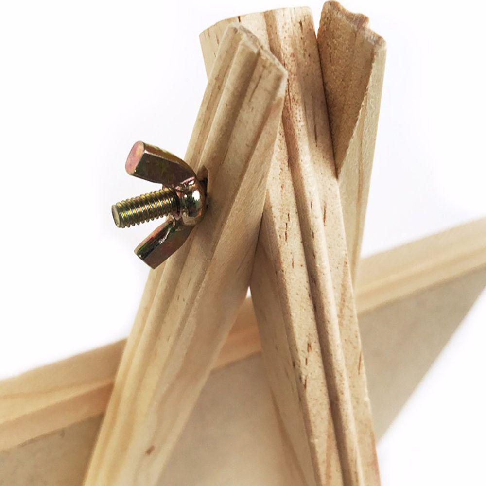 Настольная деревянная черная доска для письма