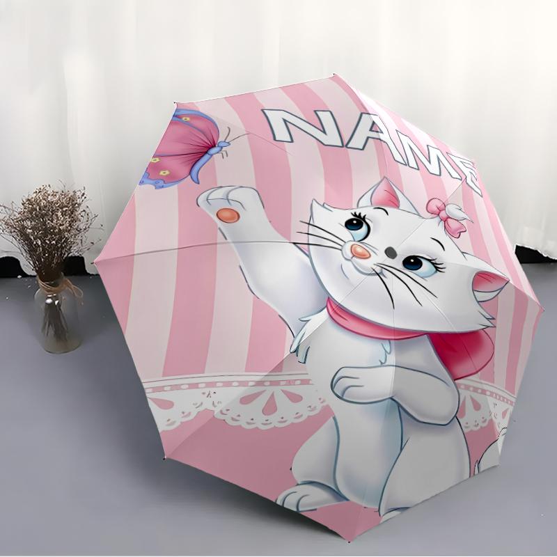 Personalized Name M-Marie Print Umbrella - Automatic Open/Close, Eight-Rib Durable Frame, Automatic Folding Umbrella