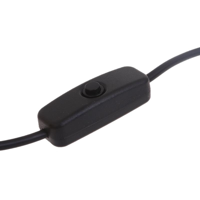Кабель питания Micro USB с переключателем, USB 2.0 на MicroUSB, для платы, USB на micro USB кабель