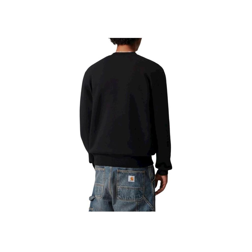 Carhartt WIP Letter Print Crewneck Long Sleeve Sweatshirt Men sweatshirt I035642-89-XX