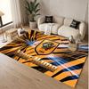 Custom Rug Hull FC Pattern Print Name Text Soft Non‑Slip Floor Carpet for Home Indoor Decoration