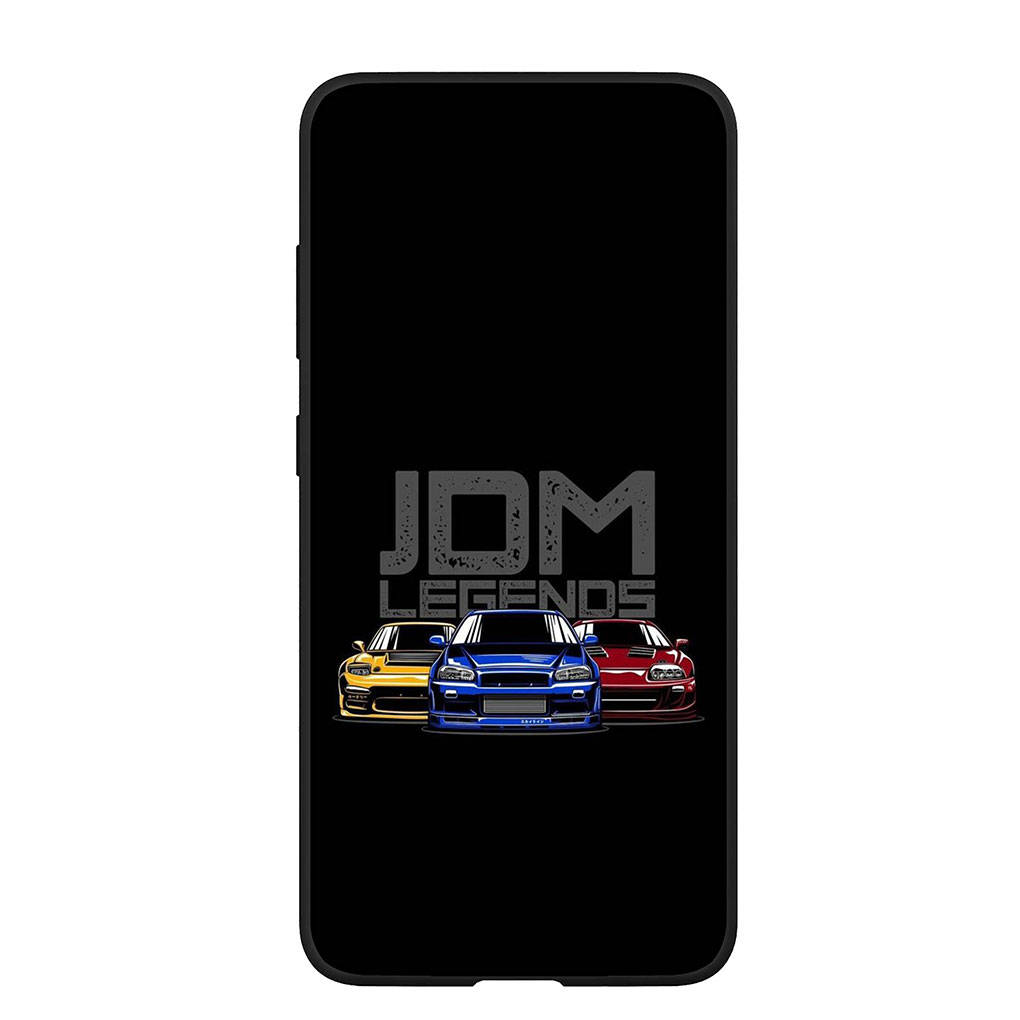 Phone Case for Samsung Galaxy S24 S23 iPhone 15 14 Xiaomi Redmi Note 13 12 11 8 10 9 Pro Max X XR OPPO 9C Huawei Supercar Super Car Cartoon JDMs Cover