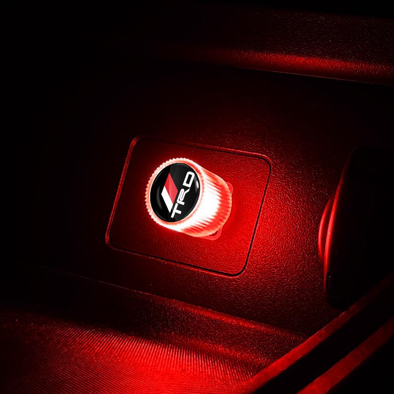 Новый Автомобильный Мини USB LED Подсветка Салона Декоративная Атмосферная Лампа для Toyota GR TRD Camry Corolla Yaris Chr Auris Avensis T25