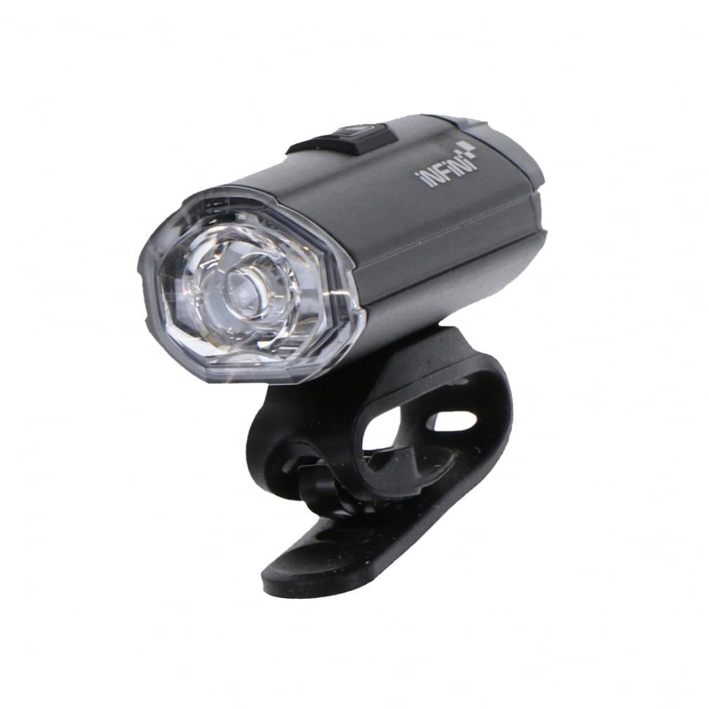 Infinitron 300 I-281P White LED USB Charging Headlight, Black (LPF17600)