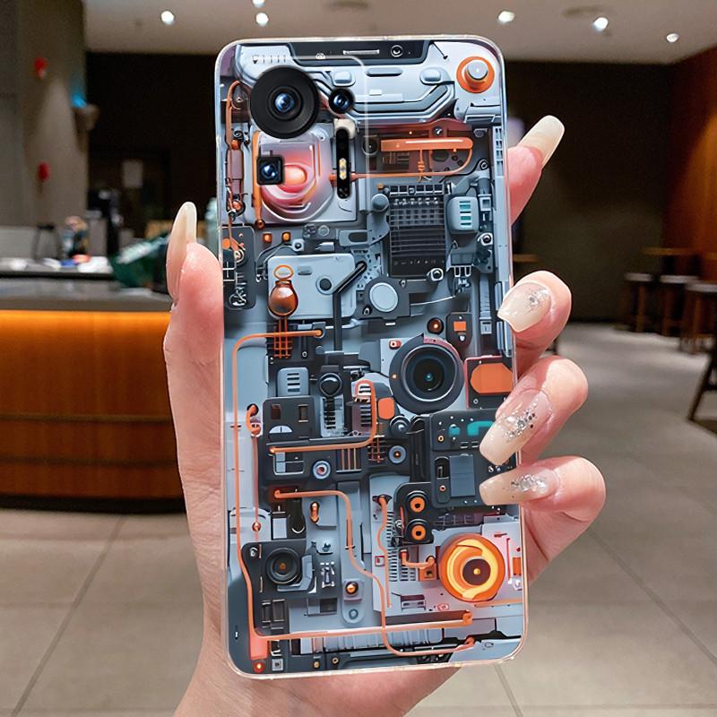 Популярный ударопрочный мягкий силиконовый чехол для телефона Xiaomi Mix 4, прозрачный корпус из ТПУ, чехол с рисунком цветов хризантем
