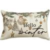 Lumbar Pillow Covers with Festive Designs for Comfortable Holiday Style