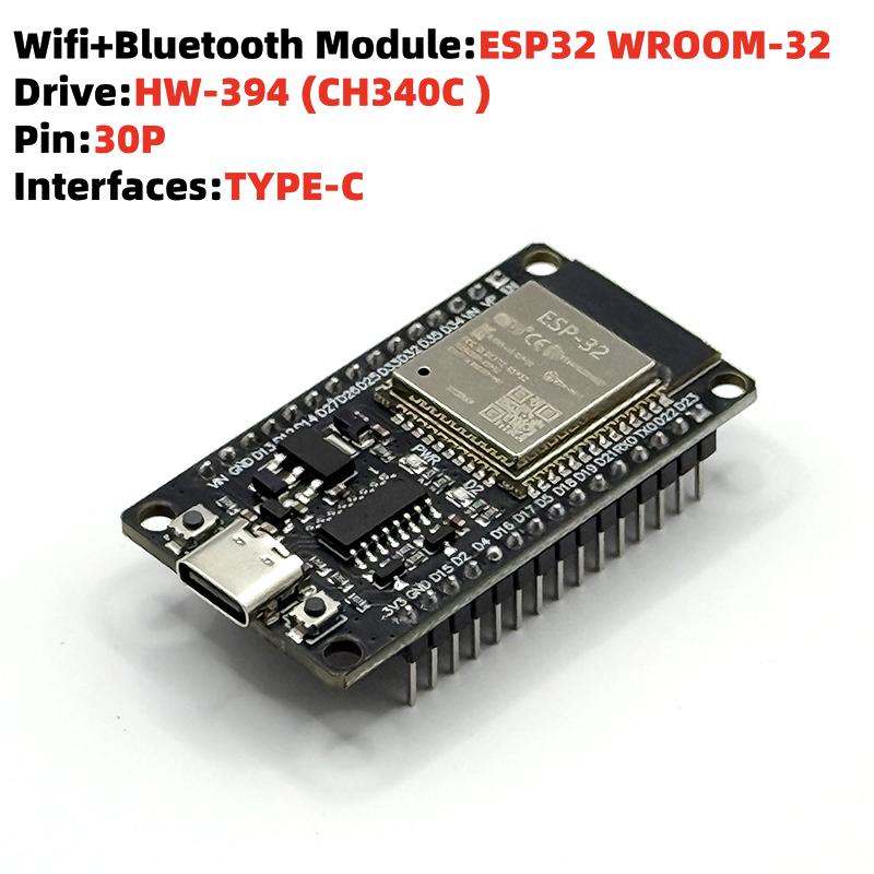 Плата разработки ESP32 Модуль WiFi+Bluetooth Сверхнизкое энергопотребление Двухъядерный NodeMCU-32S ESP32-WROOM-32D 32U 30-контактная плата