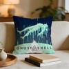Anime GGhost in the Shell Cushion Cover Short plush pillowcase for bed sofa carwashable