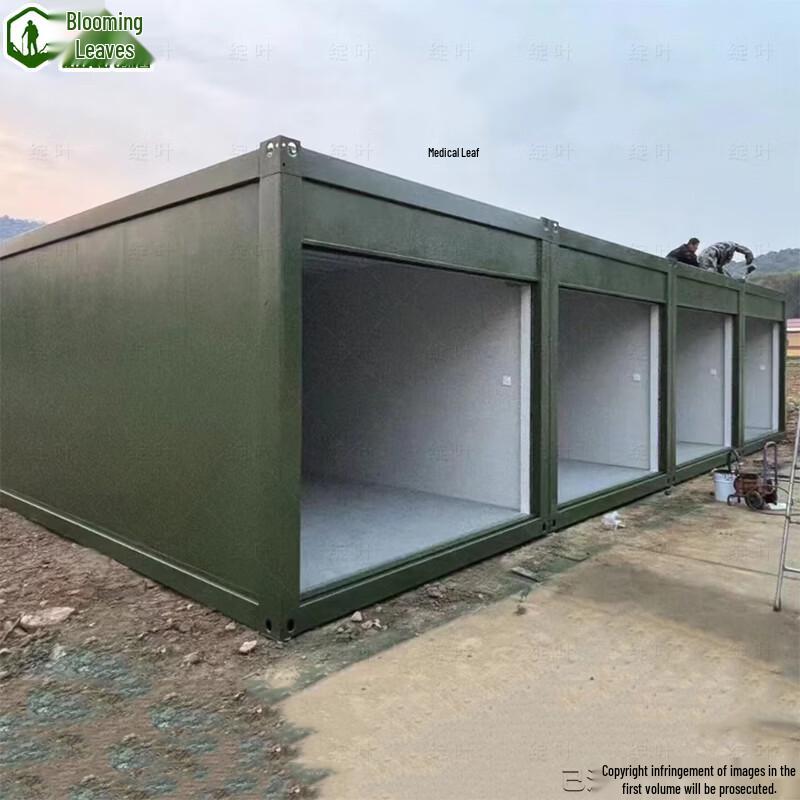 Zhan Ye Mobile Container House with Manual Roller Shutter