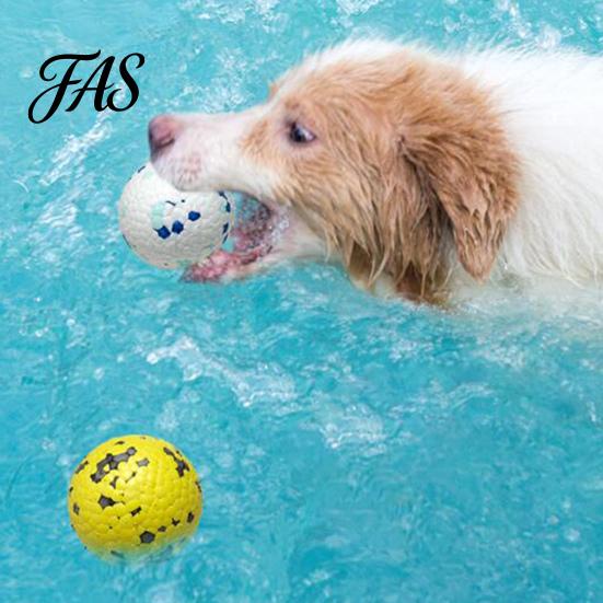 Dog Training Toy Ball High Elastic Bite Resistant Anxiety Relief with Unique 3D Protrusions for Aggressive Chewers Interactive Pet Supplies