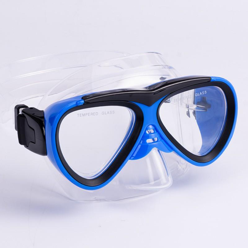 Kids Anti-Fog Full Dry Diving Mask Silicone Snorkel Goggles Swimming