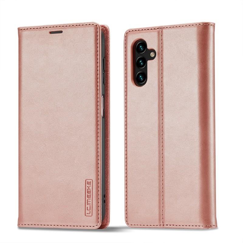 Кожаный чехол-книжка для Samsung A37 A57 A17 A36 A56 A16 A14 A34 A54 A73 A33 A53 A13 A32 A72 A55 A35 A15 с магнитной застежкой